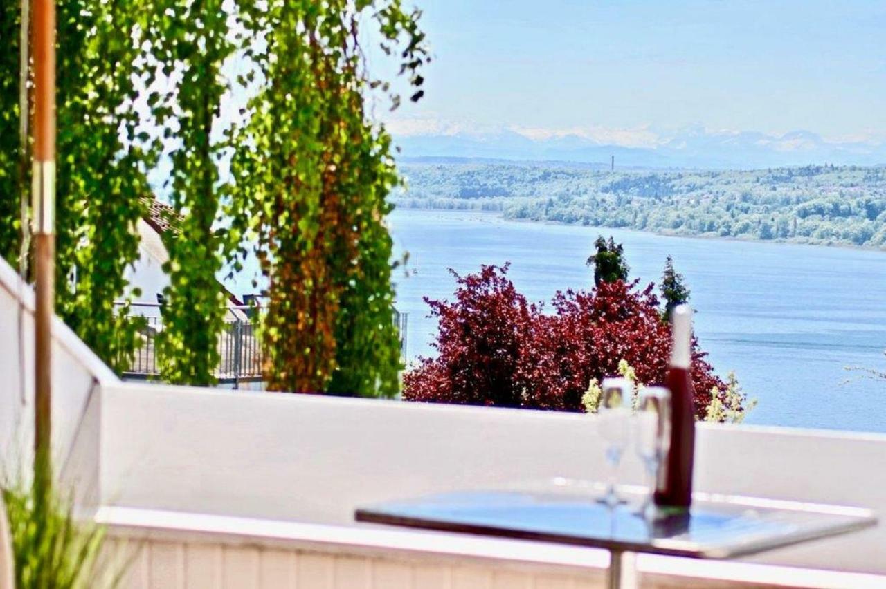 Ferienwohnung Mit Seeblick Und Dachterrasse In Ueberlingen エクステリア 写真