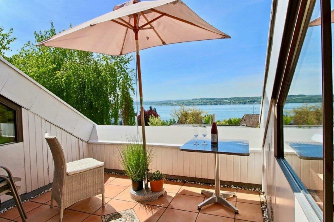 Ferienwohnung Mit Seeblick Und Dachterrasse In Ueberlingen エクステリア 写真
